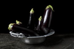 Berenjenas. Dalla serie Bodegones. Fotografia di nature morte a colori