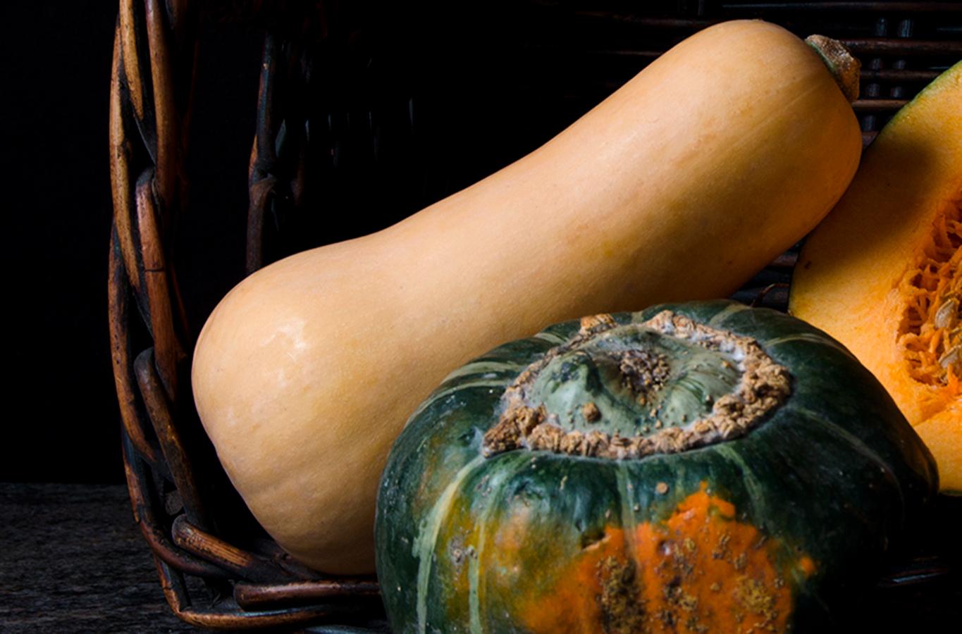 Pumpkin. From The Bodegones  still life color photography series - Photograph by Dora Franco