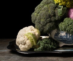 Brocolis & Coliflores. From the  Bodegones still life color photography series