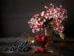 Moras y arándanos. Nature morte des Bodegones photographie couleur  série