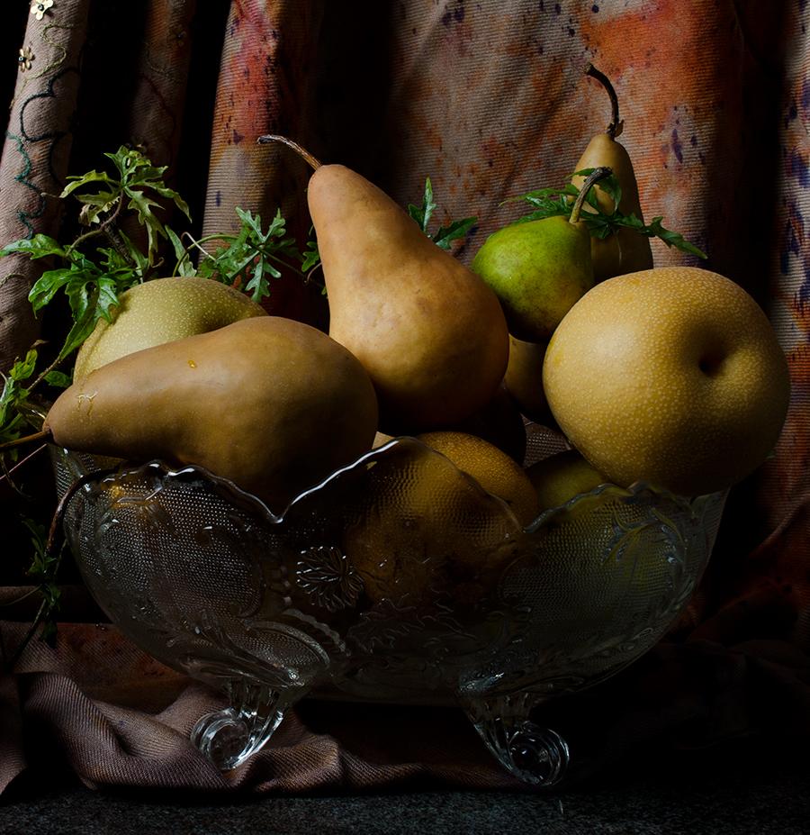 Perles avec cortina marroquí. Nature morte de The Bodegones  série de photographies - Contemporain Photograph par Dora Franco