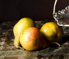 Peras en almíbar de vino rojo. Aus der Bodegones-Zeit  Stillleben-Serie