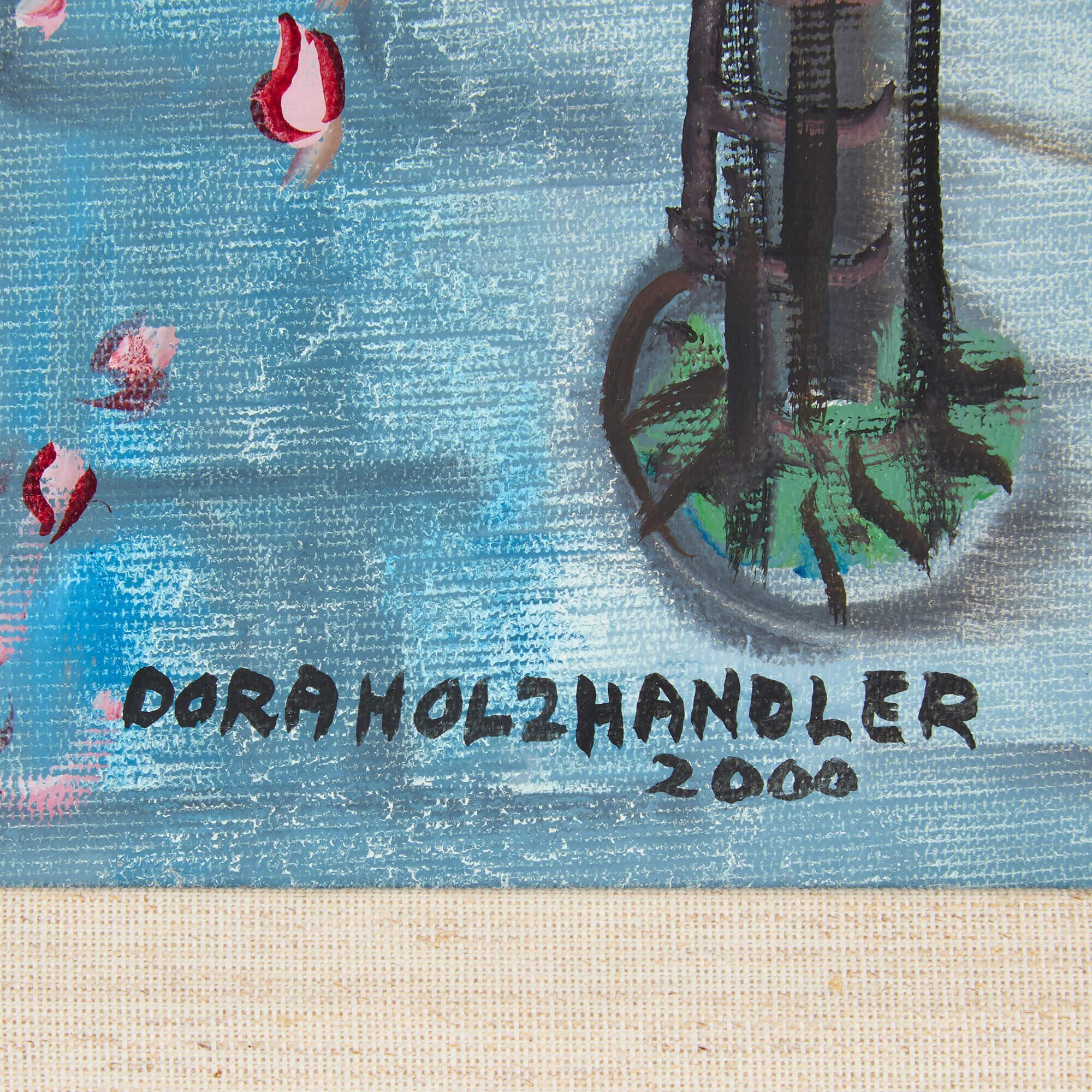 Die Geigerin im Frühling