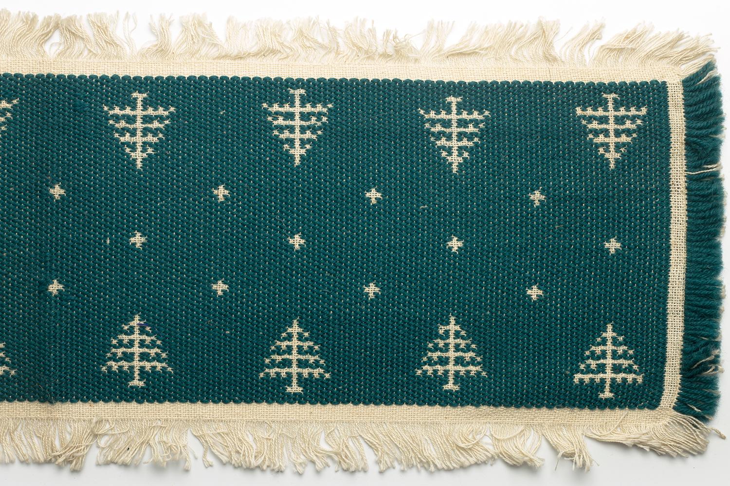 Dora Jung / Camino de mesa / Regalo de Dora Jung a Simone Prouvé en 1954. Finlandés en venta