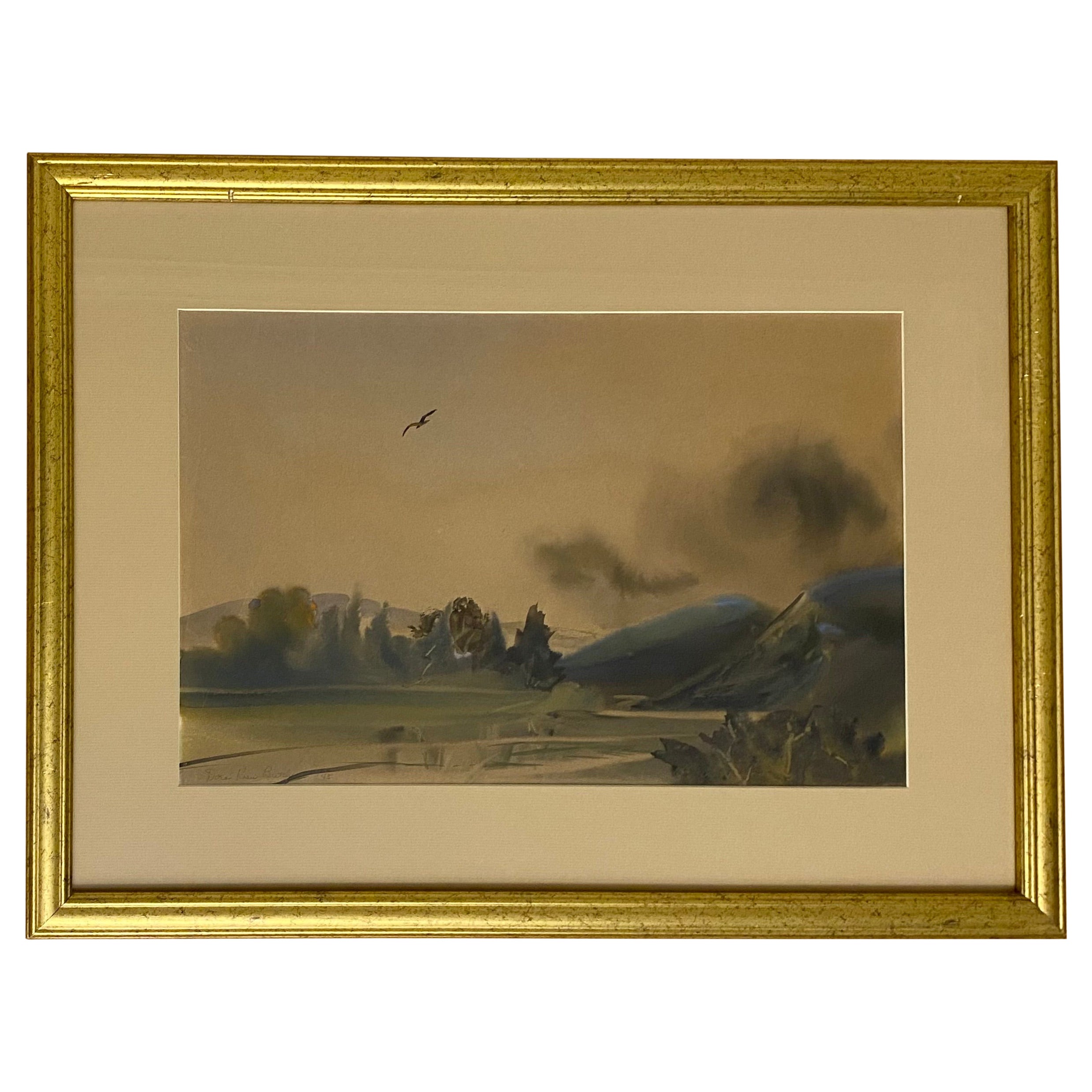 Dora Keen Butcher: Aquarellgemälde einer Hawaii-Inselszene