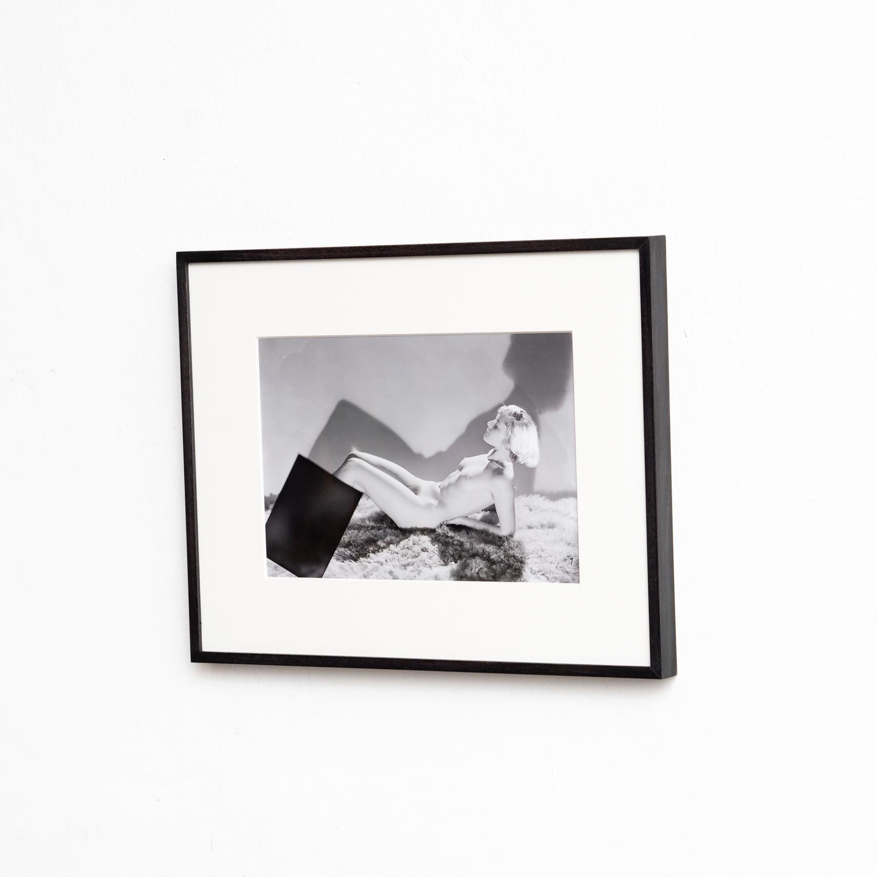 Mid-Century Modern Dora Maar Photographie encadrée en noir et blanc éditée par le Centre Pompidou en vente