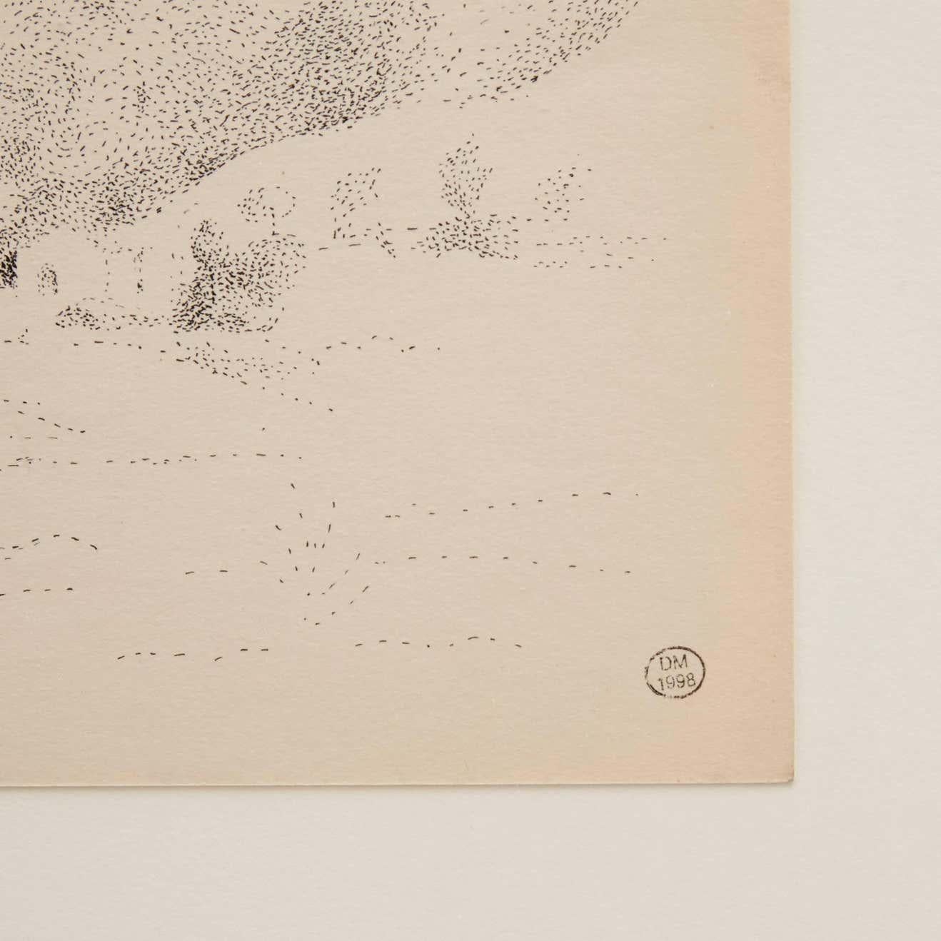 Dora Maar Zeichnung (Mitte des 20. Jahrhunderts) im Angebot