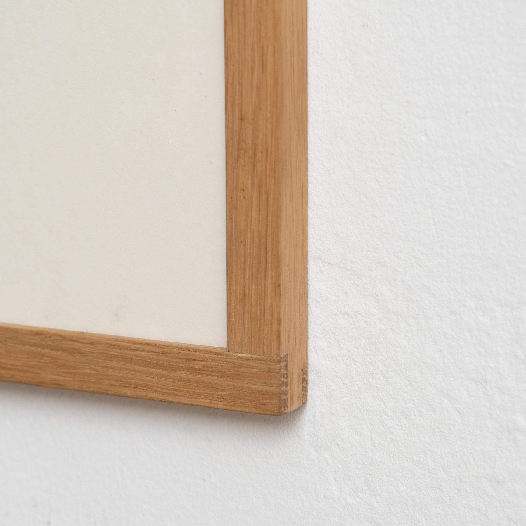 Disegno puntinista di Dora Maar incorniciato e firmato a mano, circa 1960 in vendita 4