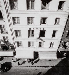Antique Hotel Façade From Above, Paris, (Façade de l'Hôtel en Plongée, Paris) I