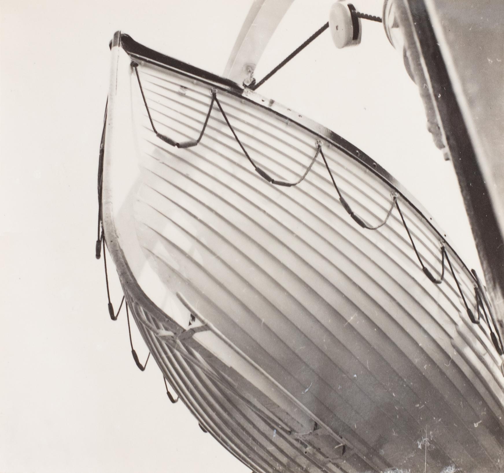 Dora Maar
Lifeboat, Calais, c. 1935
Vintage unique silver gelatin contact print
2 x 2 1/4 inches

Provenance: The Estate of Dora Maar

Born Henriette Theodora Markovitch, Dora Maar (b.1907-1997) was a French photographer, poet and painter. She