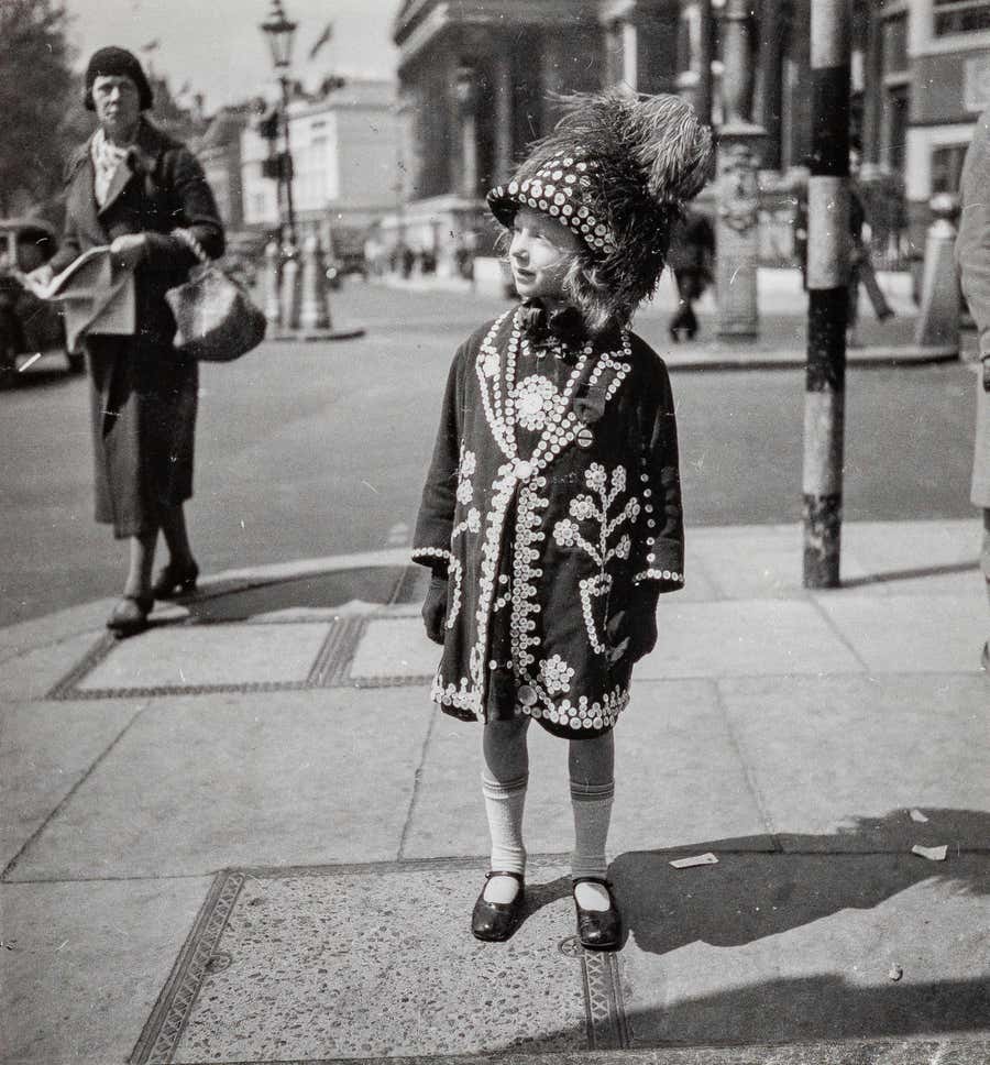 Pearly Kid, London, 1934 - Dora Maar (Vintage Unique Contact Print)
