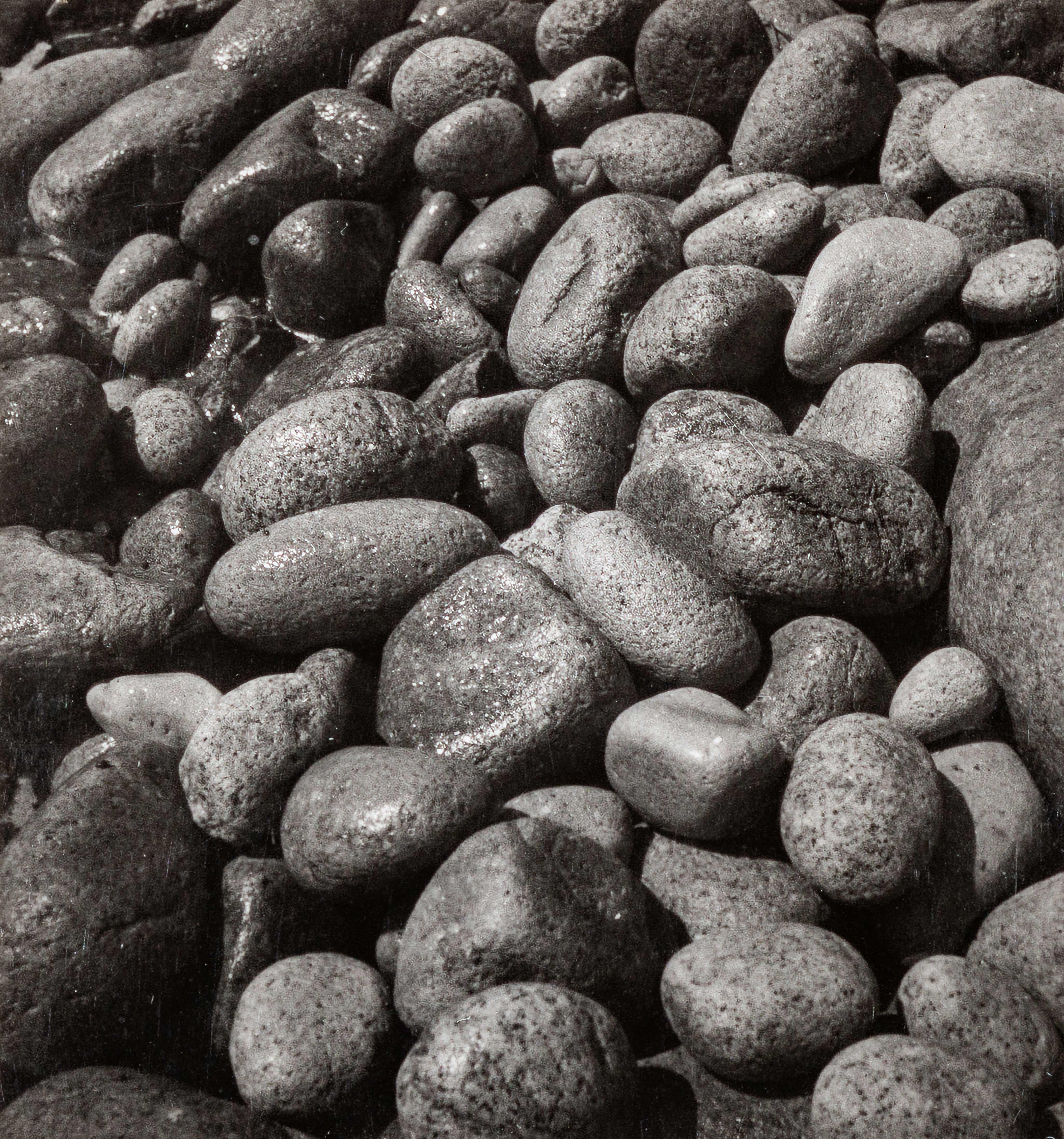 Dora Maar Black and White Photograph - Pebbles, (Galets)