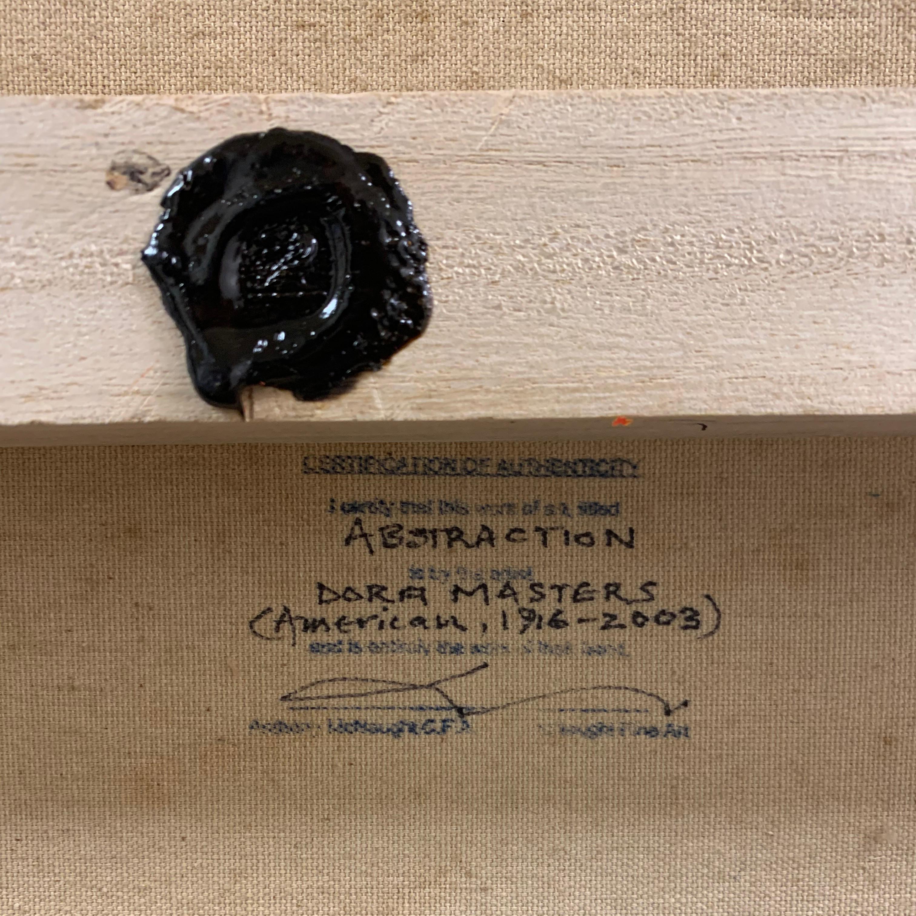 « Organic Abstract, Femme artiste des années 1950, San Francisco Bay Area Abstraction en vente 4