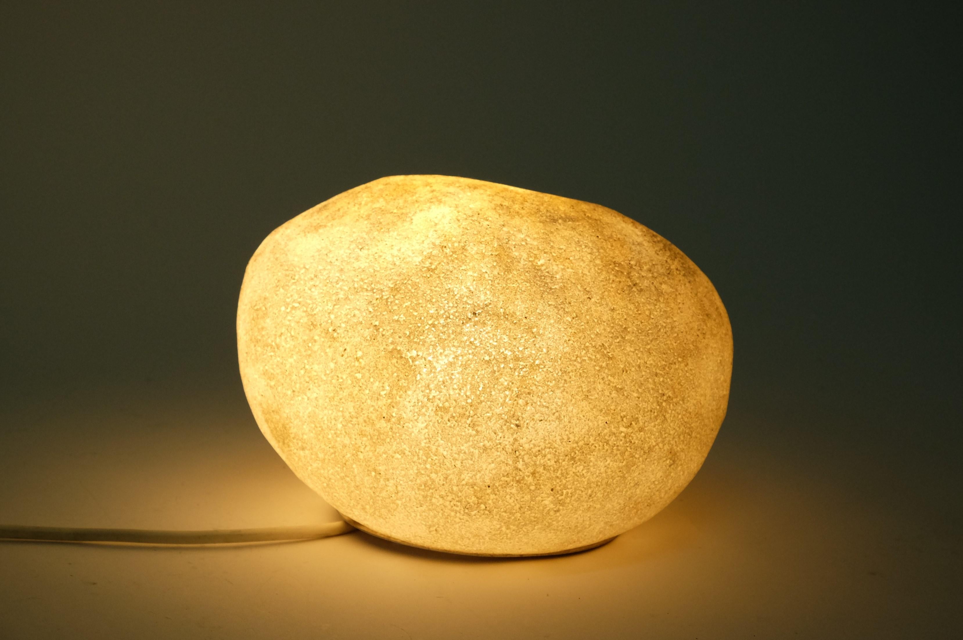 Lampe de table/plancher en pierre 