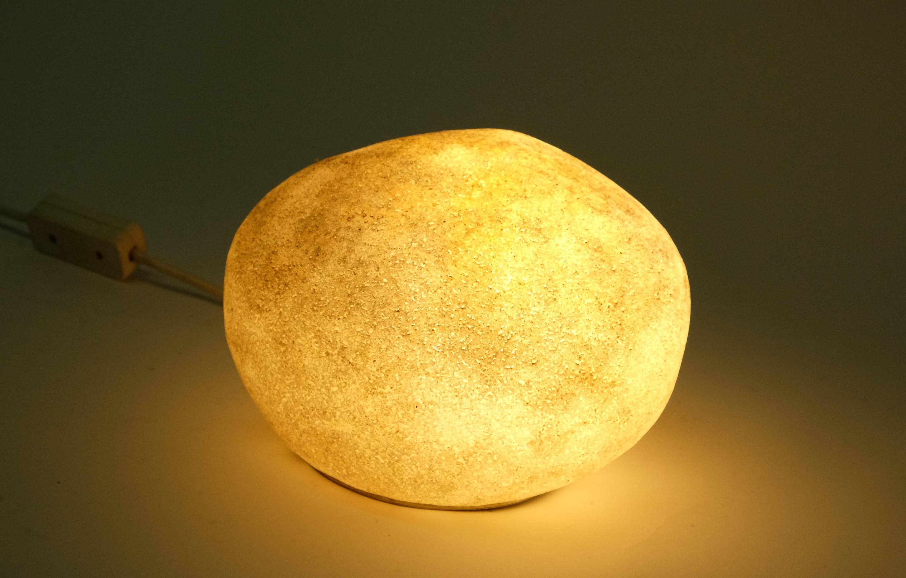 Lampe de table/plancher en pierre 