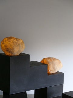 Dora Rock Table Lamp by André Cazenave for Atelier A in Marble Powder & Resin
