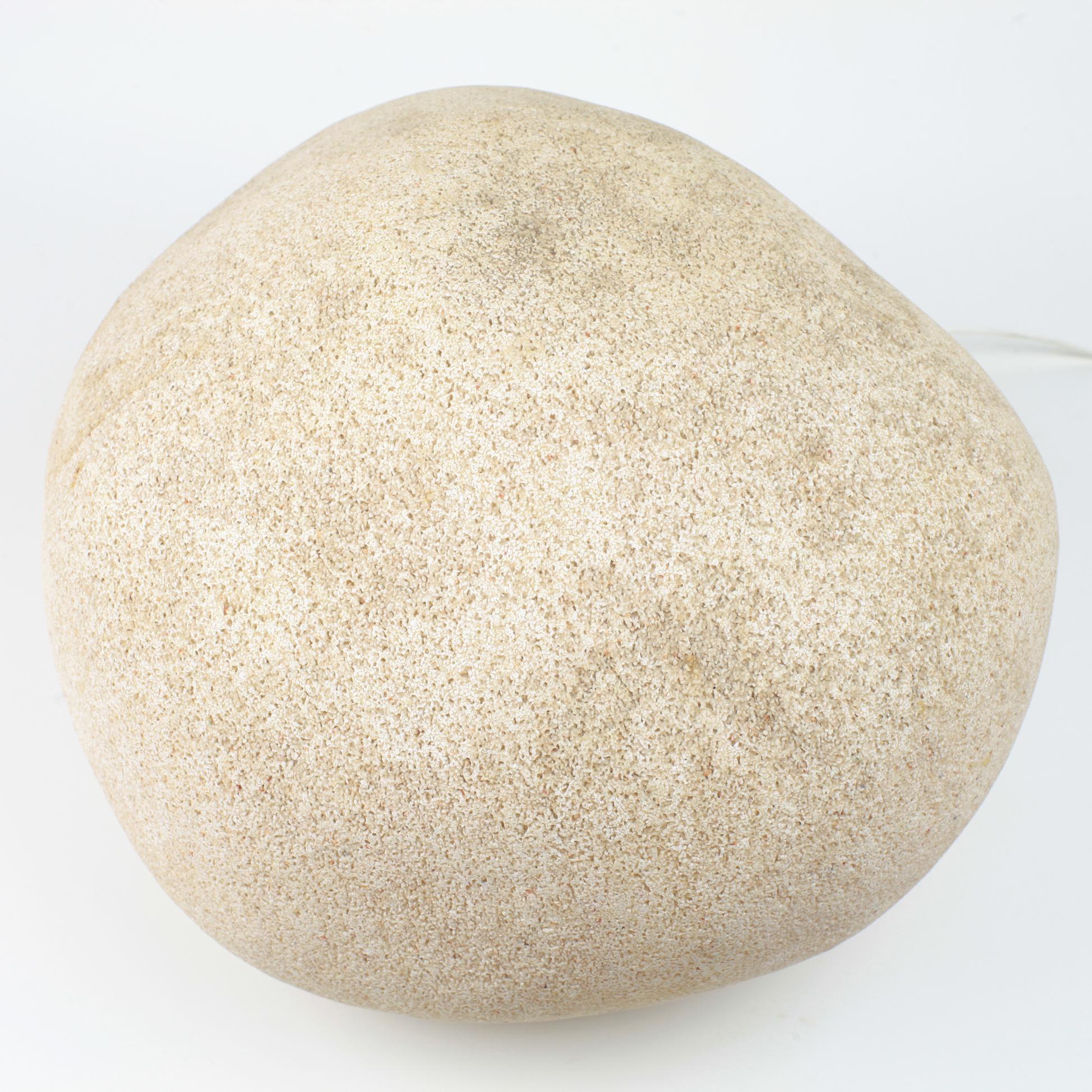 Dora Stone Lamp by André Cazenave for Atelier A, France, 1960s 2