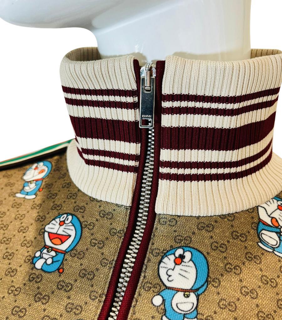 Doraemon X Gucci Fujiko-Pro 'GG' Monogram Track Jacket 1