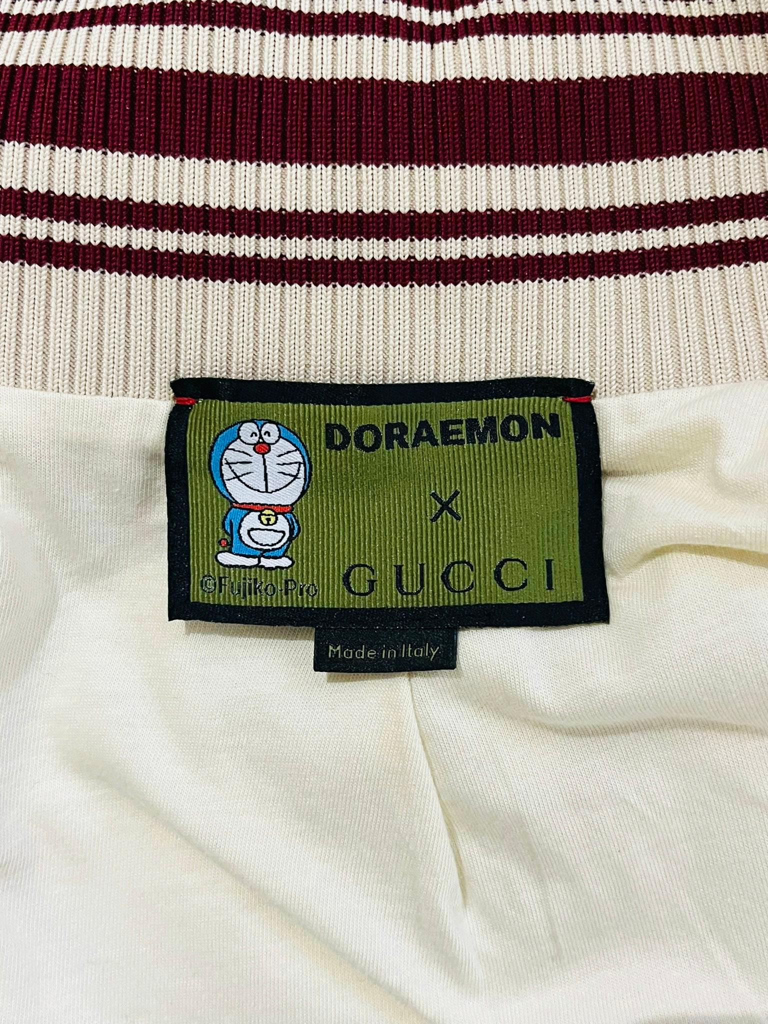 Doraemon X Gucci Fujiko-Pro 'GG' Monogram Track Jacket 2