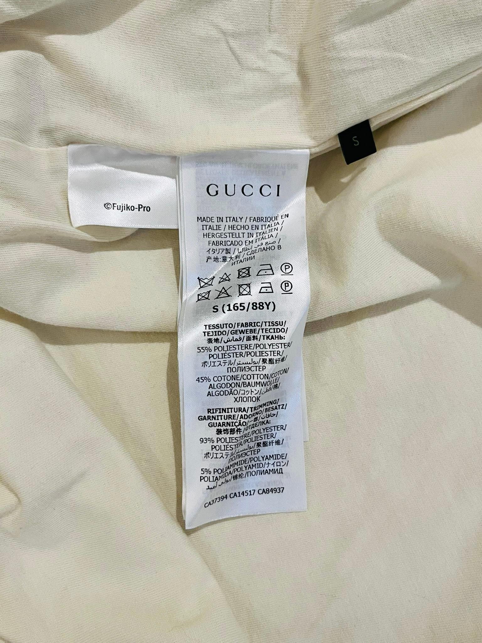 Doraemon X Gucci Fujiko-Pro 'GG' Monogram Track Jacket 3