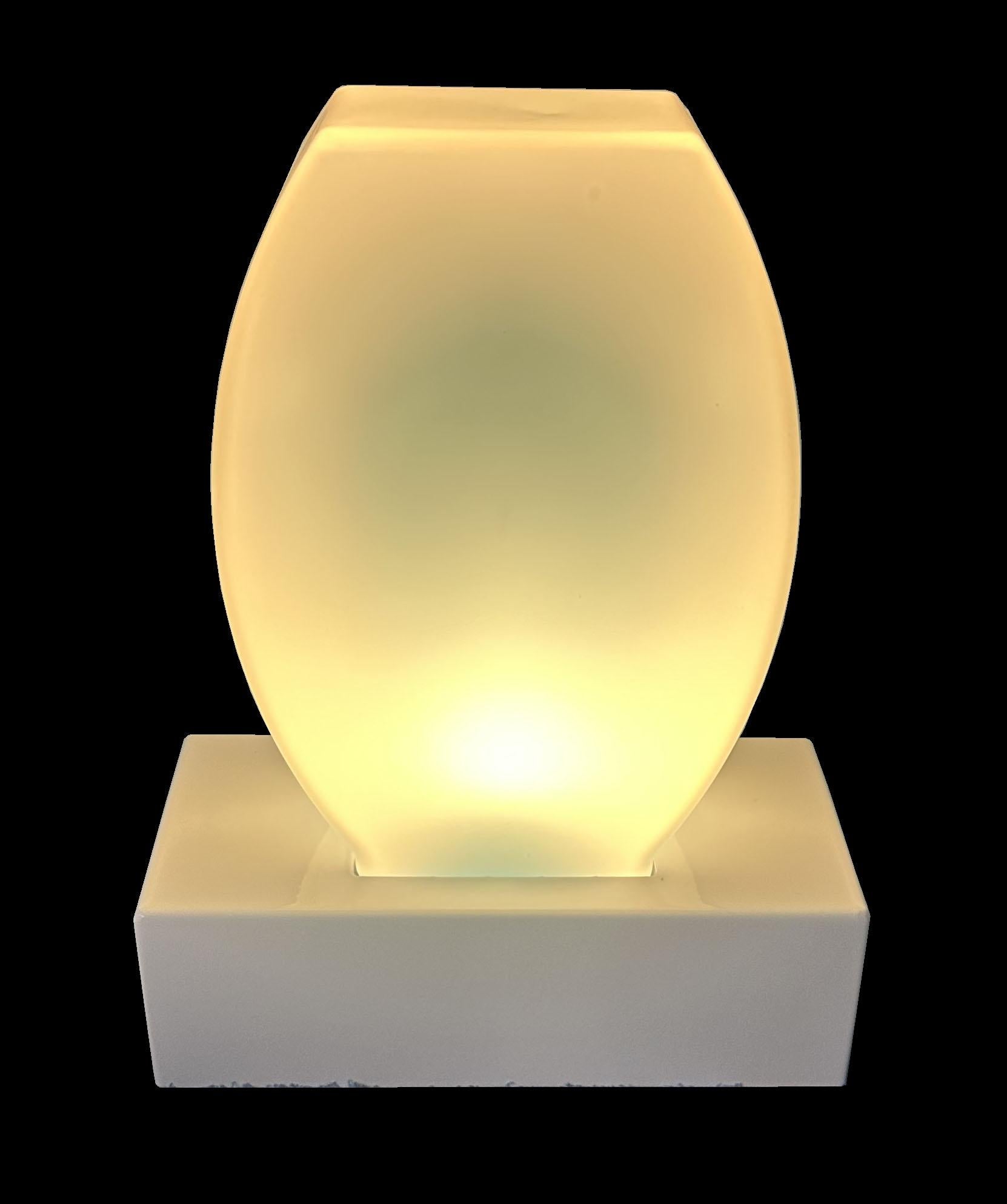 Mid-Century moderno Lampada da tavolo Dorane di Etorre Sottsass per Stilnovo in scatola originale in vendita