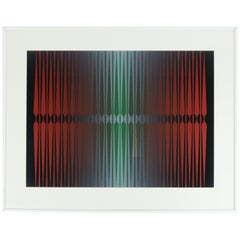 Dordevic Miodrag Op Art Painting