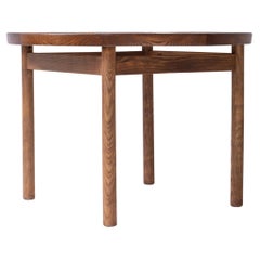 Table de salle à manger ronde 'Dordogne' par Charlotte Perriand pour Sentou, France années 1950