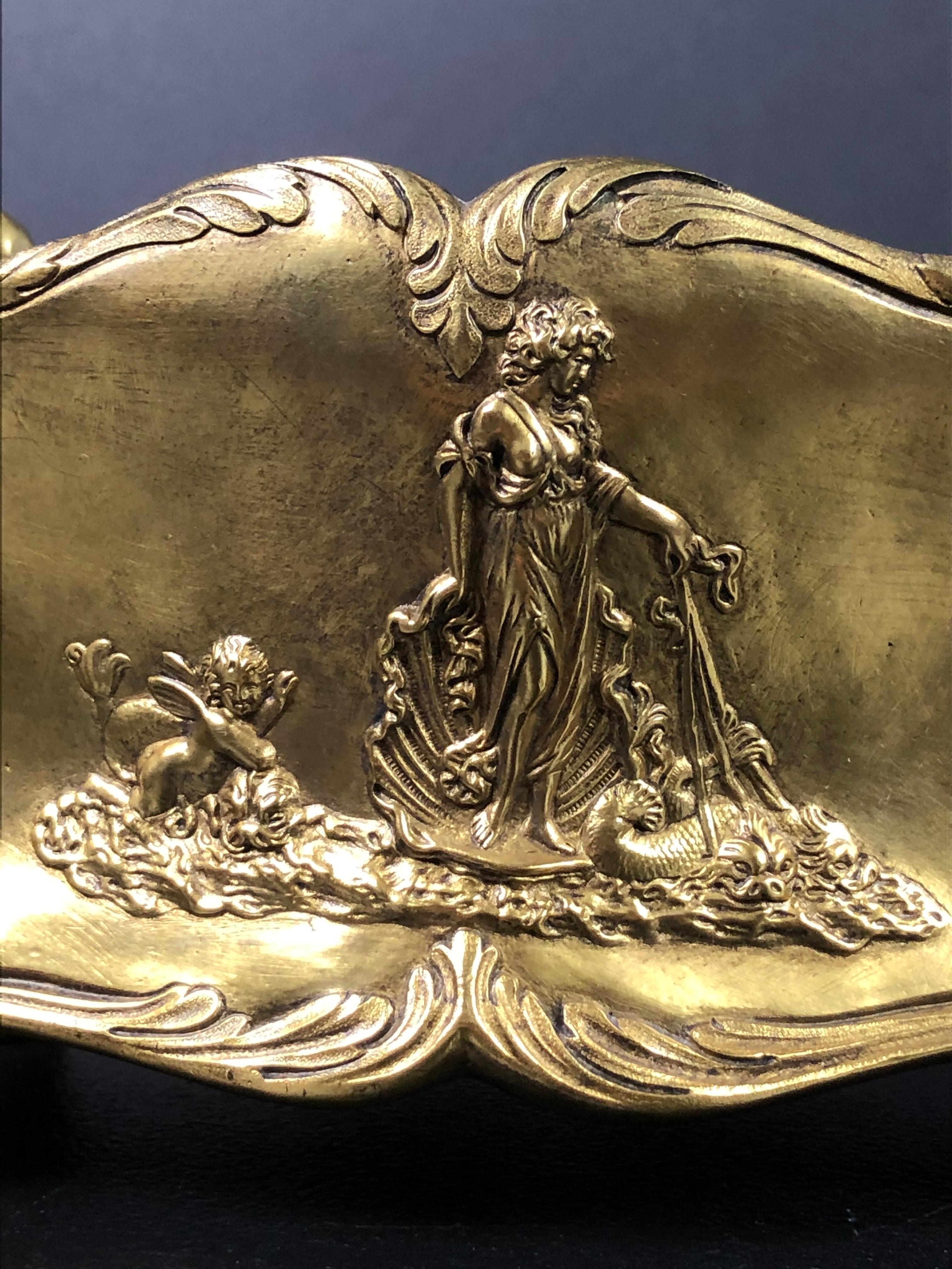 Doré Bronze Übertopf (19. Jahrhundert) im Angebot
