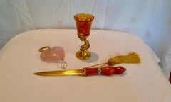 Doré Letter Opener and 2 Additional Accessories by Ira Von Furstenberg