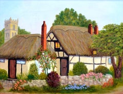 Countryside Cottage Landscape