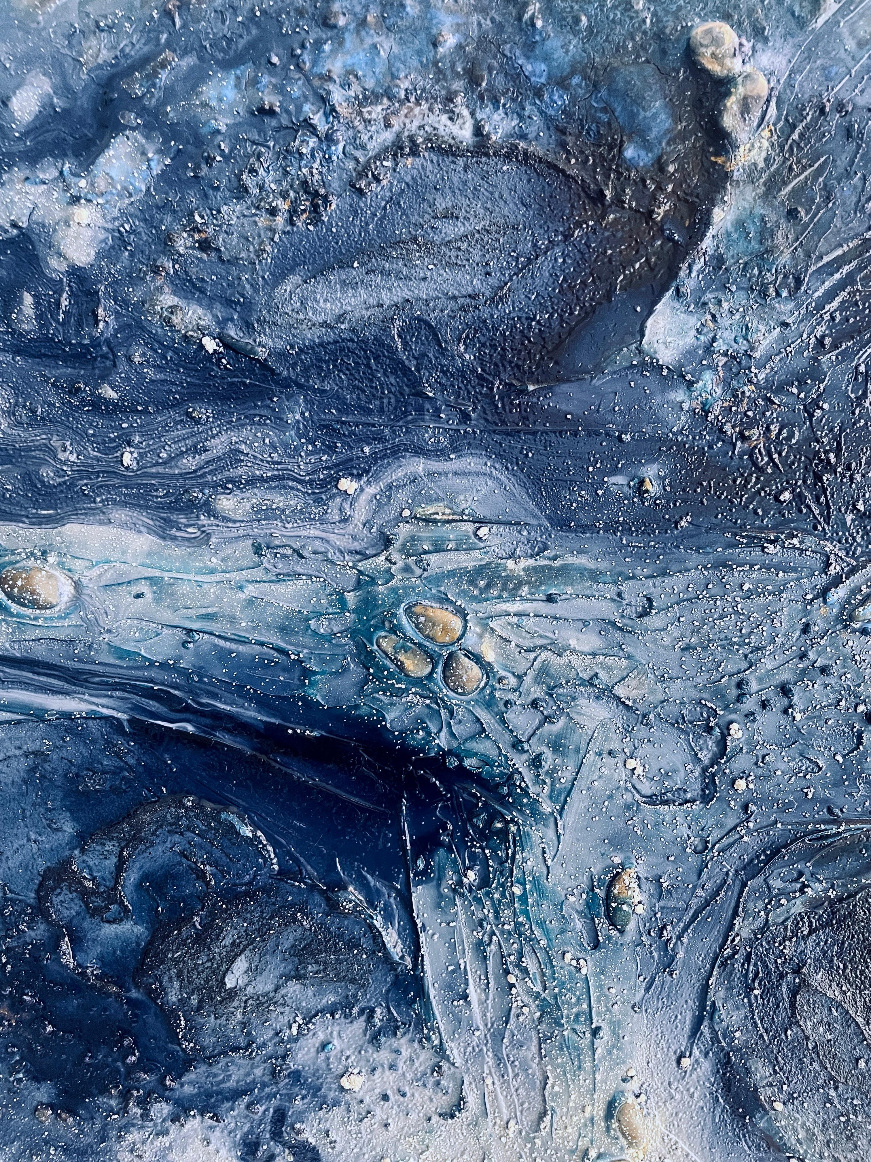 Mar Báltico 3 - Abstract Painting Azul de Doreen Gehrke