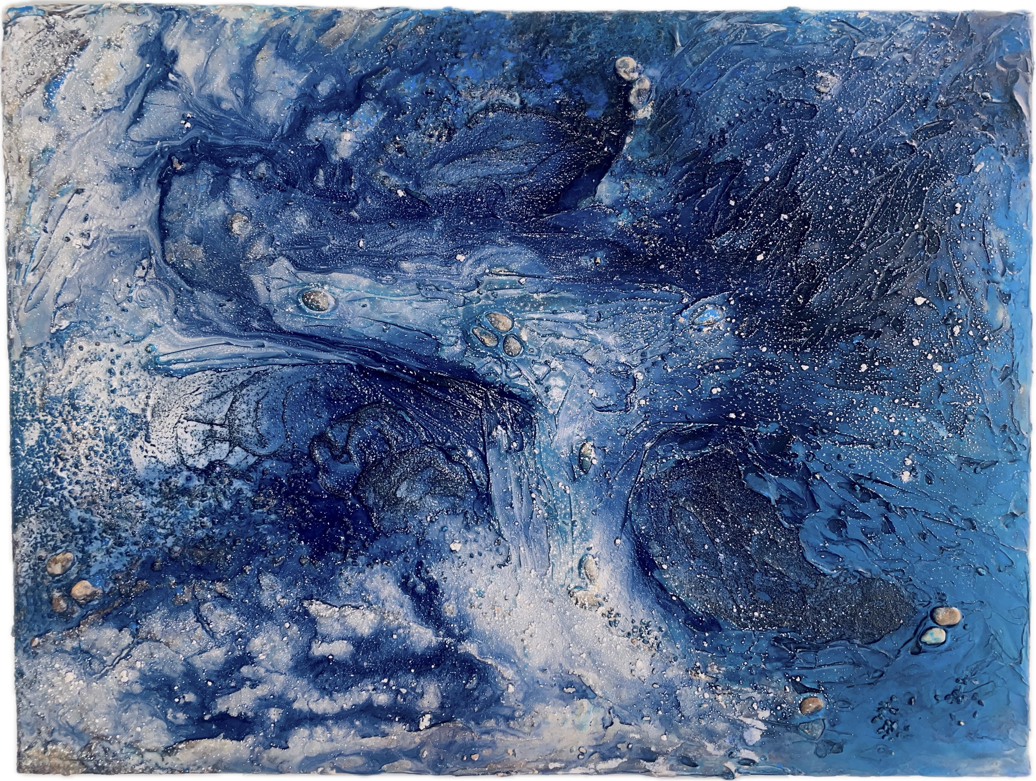 Abstract Painting de Doreen Gehrke - Mar Báltico 3