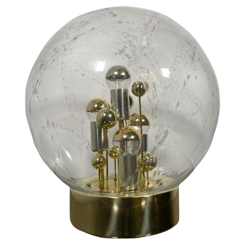 Doria Big Ball -space age- table or floor lamp For Sale