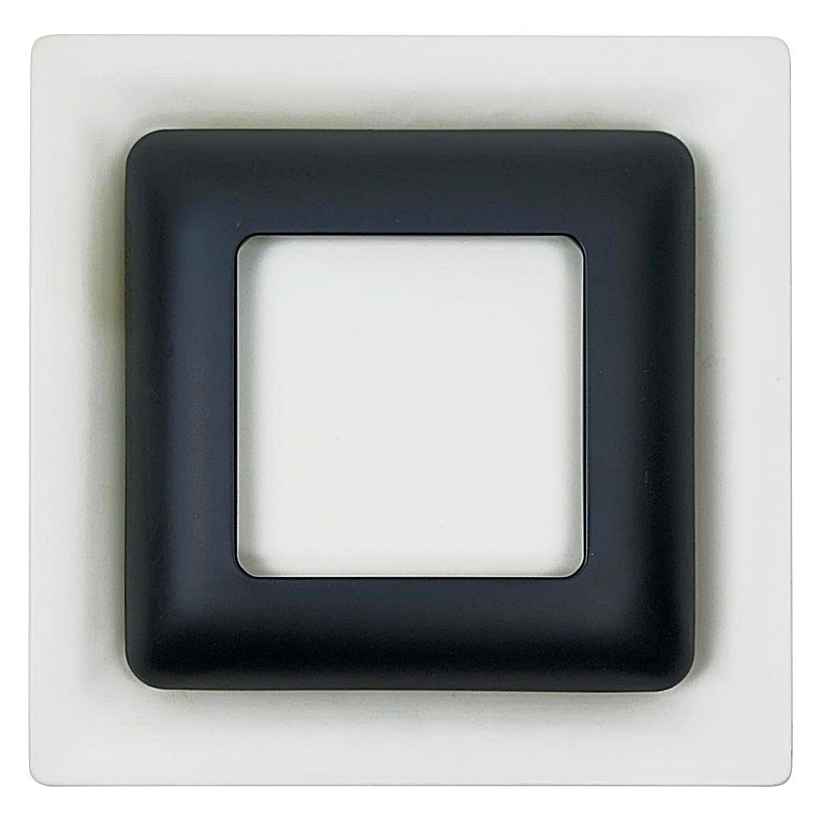 Lámparas de pared, techo y apliques Doria Cubic BW de mediados de siglo, años 60, Alemania Alemán en venta
