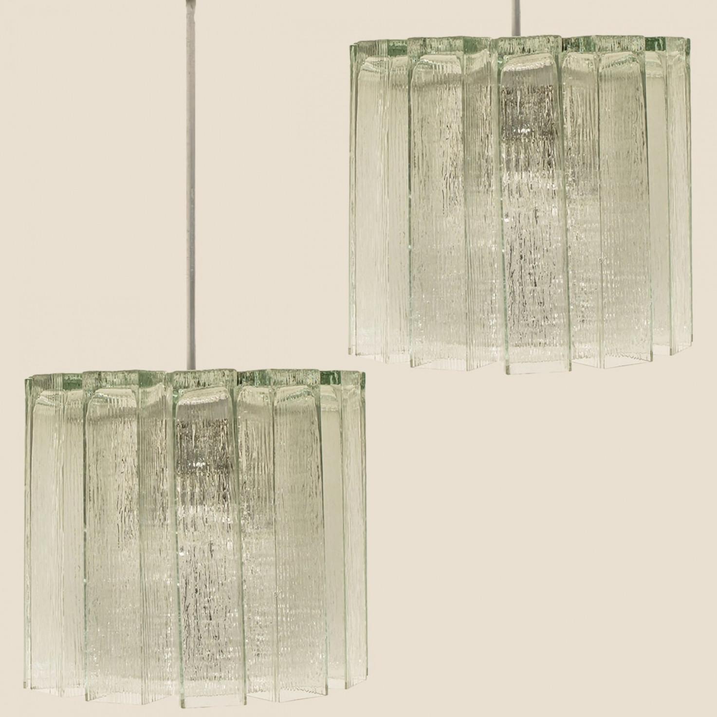 Altro Ciondolo Doria in vetro e cromo, Germania 1960 in vendita