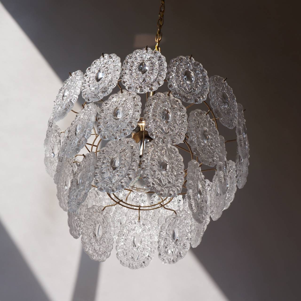 Two Doria Glass Chandeliers 1