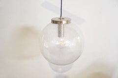 Deckenleuchte aus mundgeblasenem Glas von Doria, Deutschland