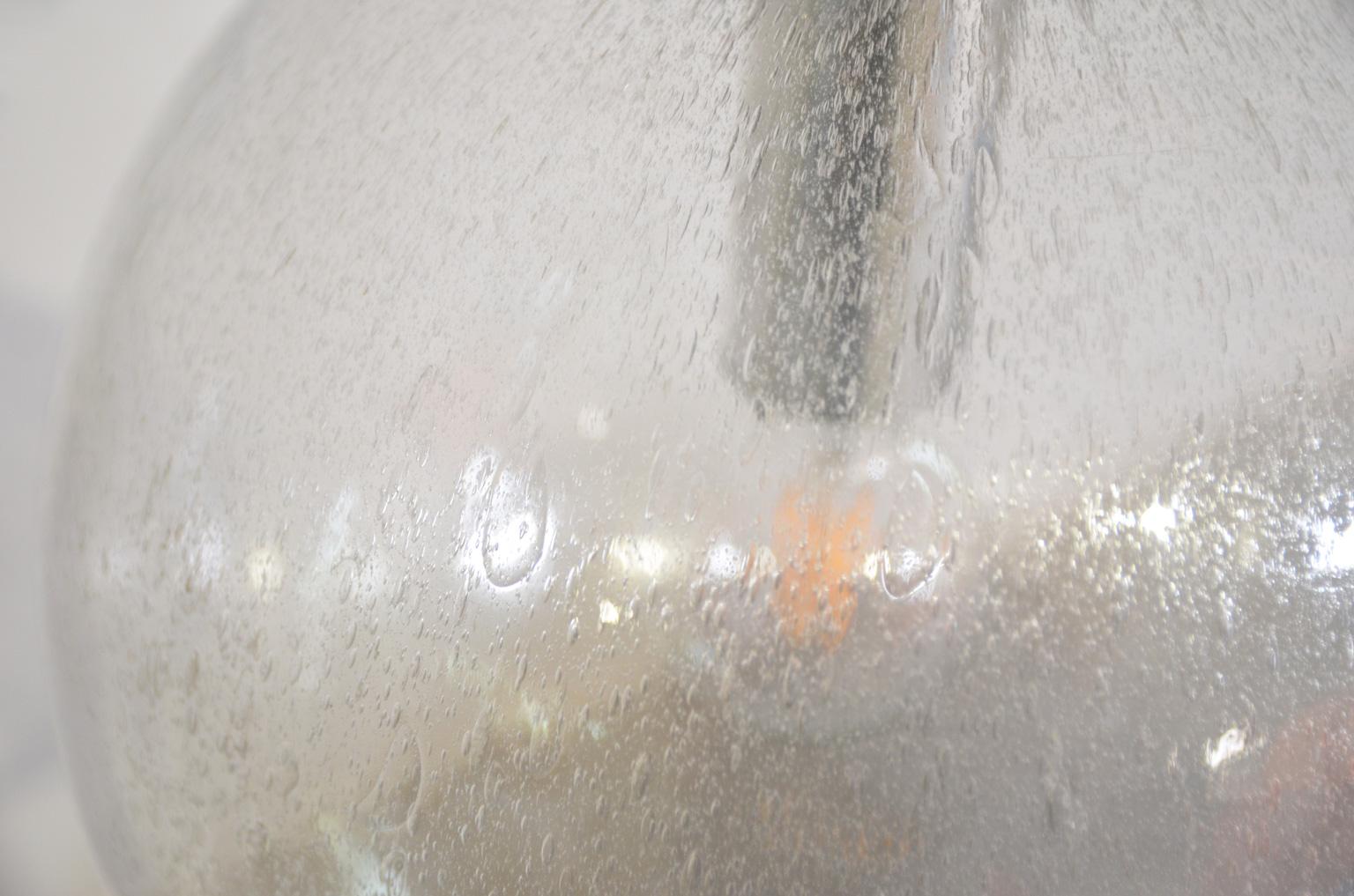 Deckenleuchte aus mundgeblasenem Glas von Doria, Deutschland im Angebot 1