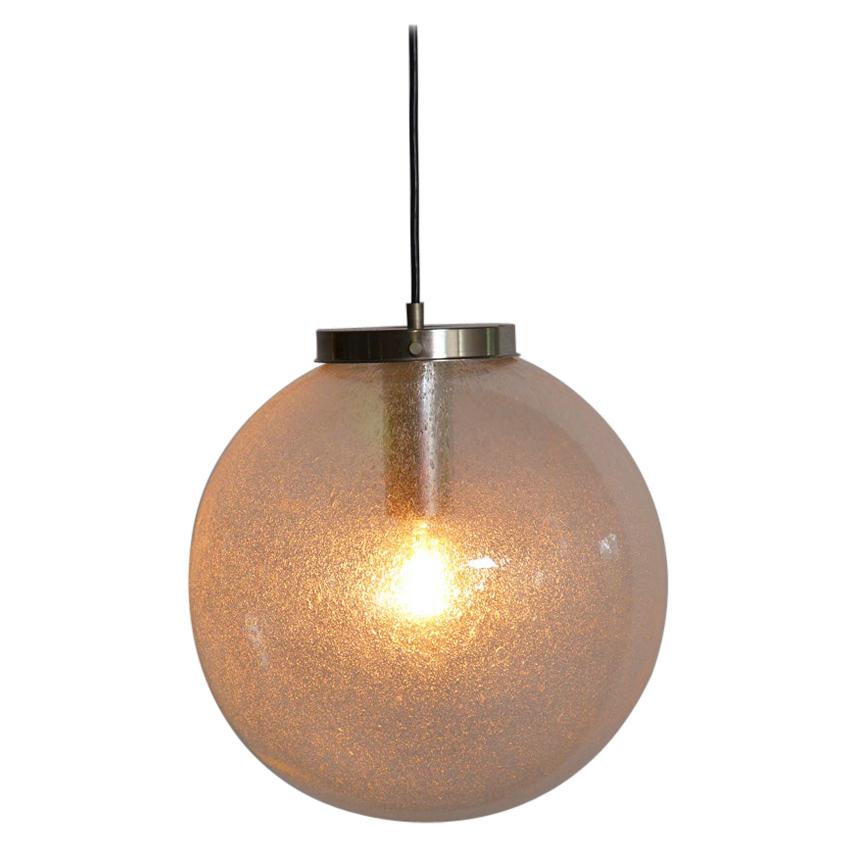 Doria Hand Blown Glass Ceiling Pendant, Germany For Sale