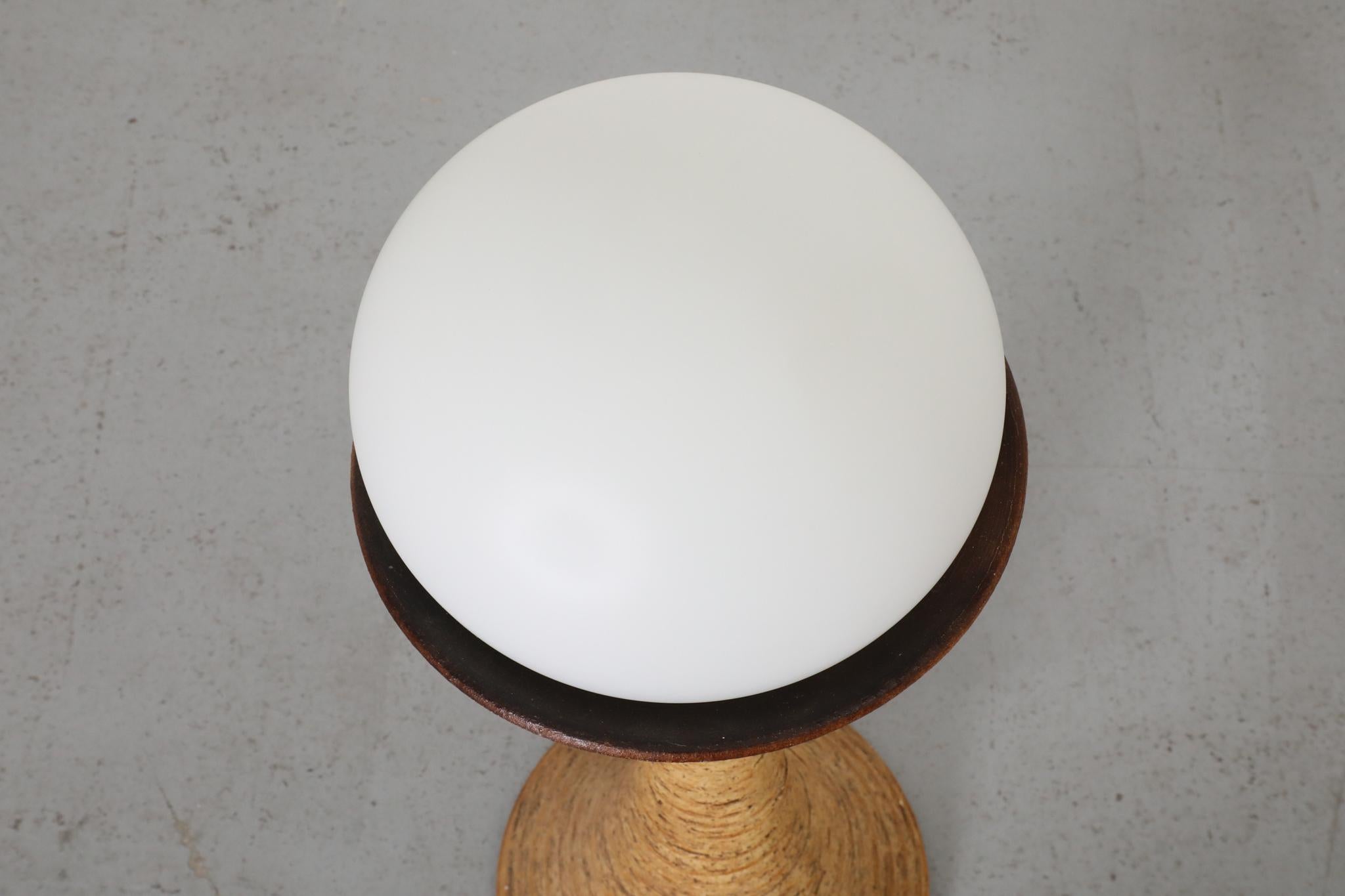 Lampada da terra in ceramica di Doria Leuchten, anni '70 in vendita 8