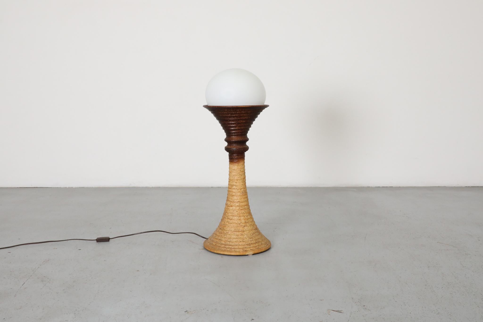 Ceramica Lampada da terra in ceramica di Doria Leuchten, anni '70 in vendita