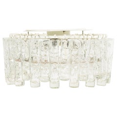 Lustre en verre soufflé et laiton Doria Leuchten German Modernity