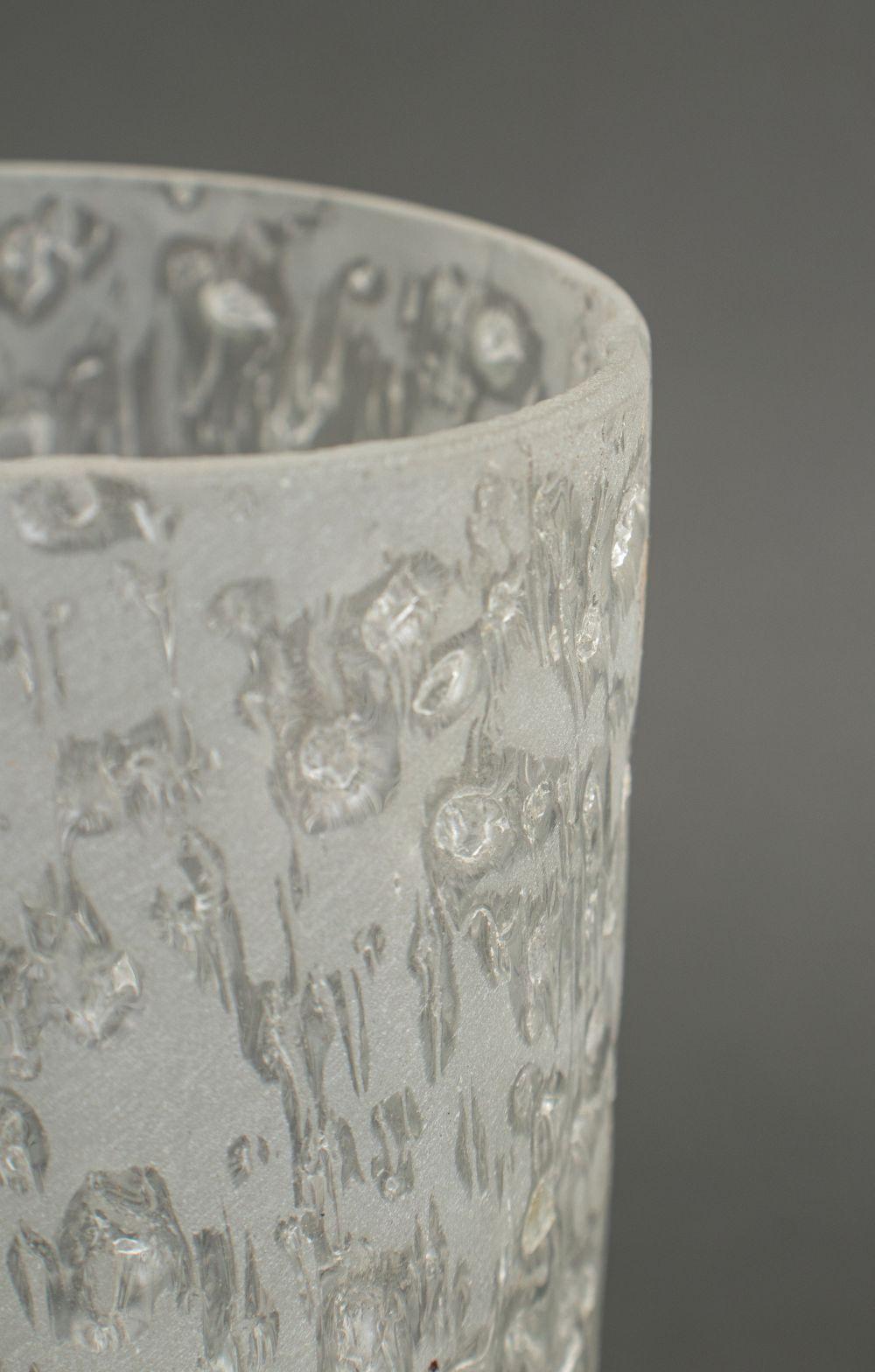 Coppia di lampade Doria Leuchten in vetro e ottone in vendita 4