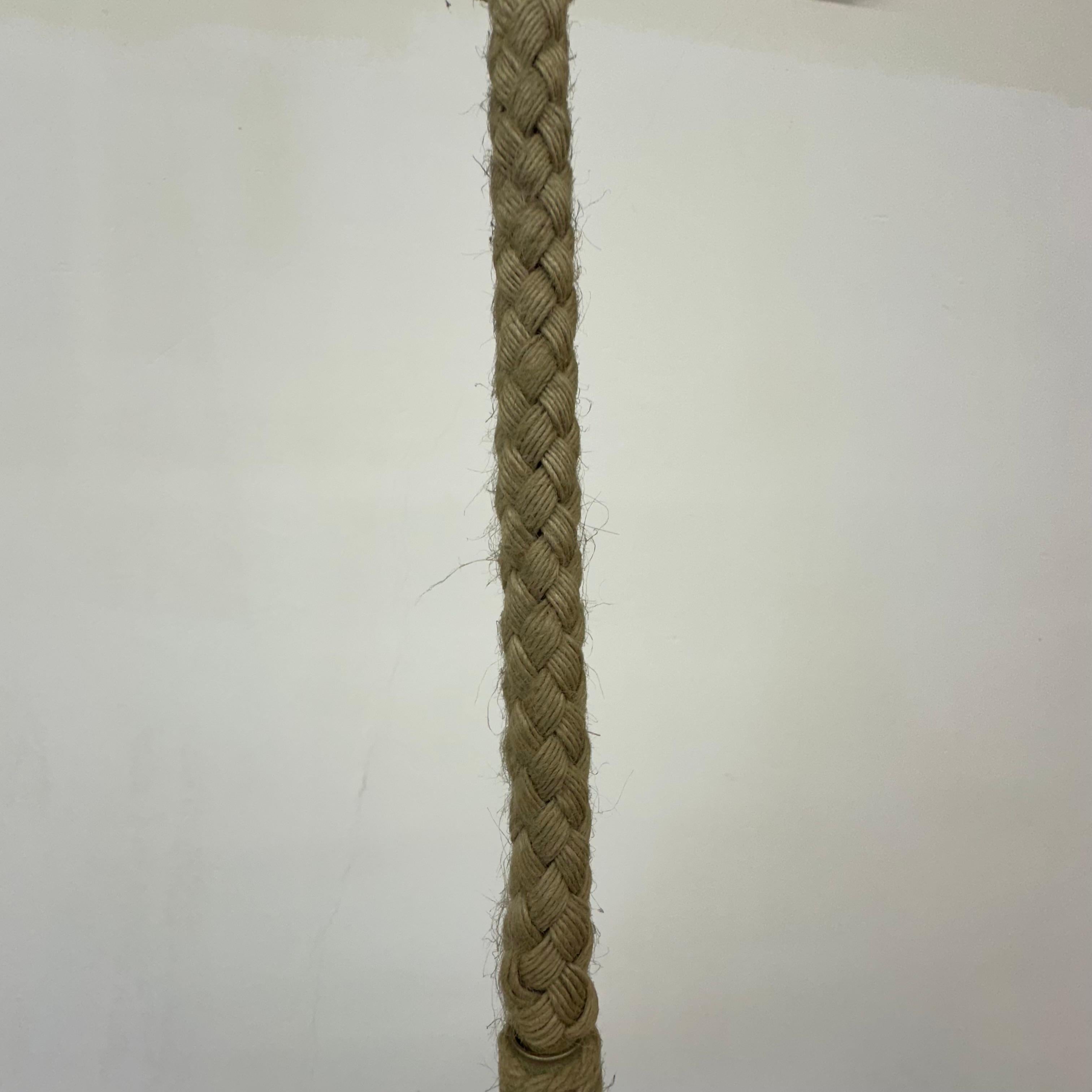 Doria Leuchten glass hanging lamp , 1970s For Sale 1