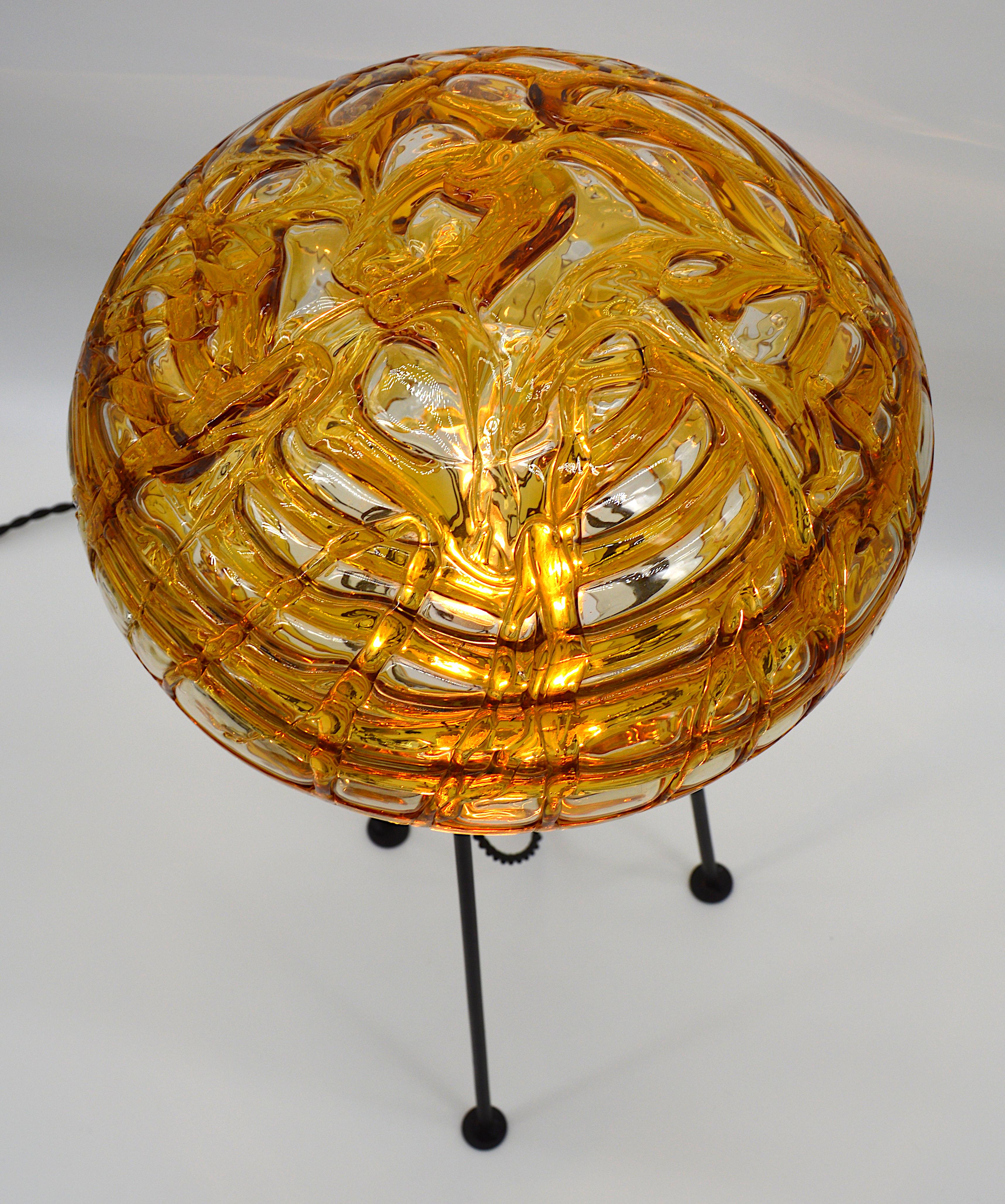 Milieu du XXe siècle Doria Leuchten, lampadaire du milieu du siècle, années 1960 en vente