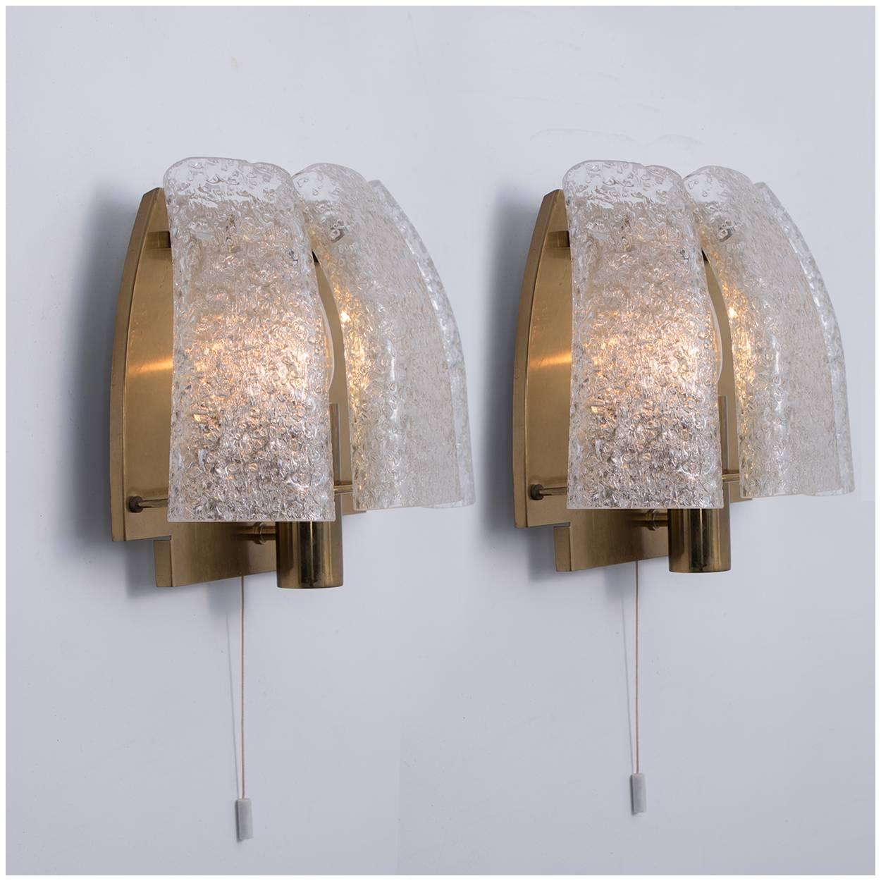 Doria Light Fixtures, One Chandelier and Two Wall Sconces For Sale 1