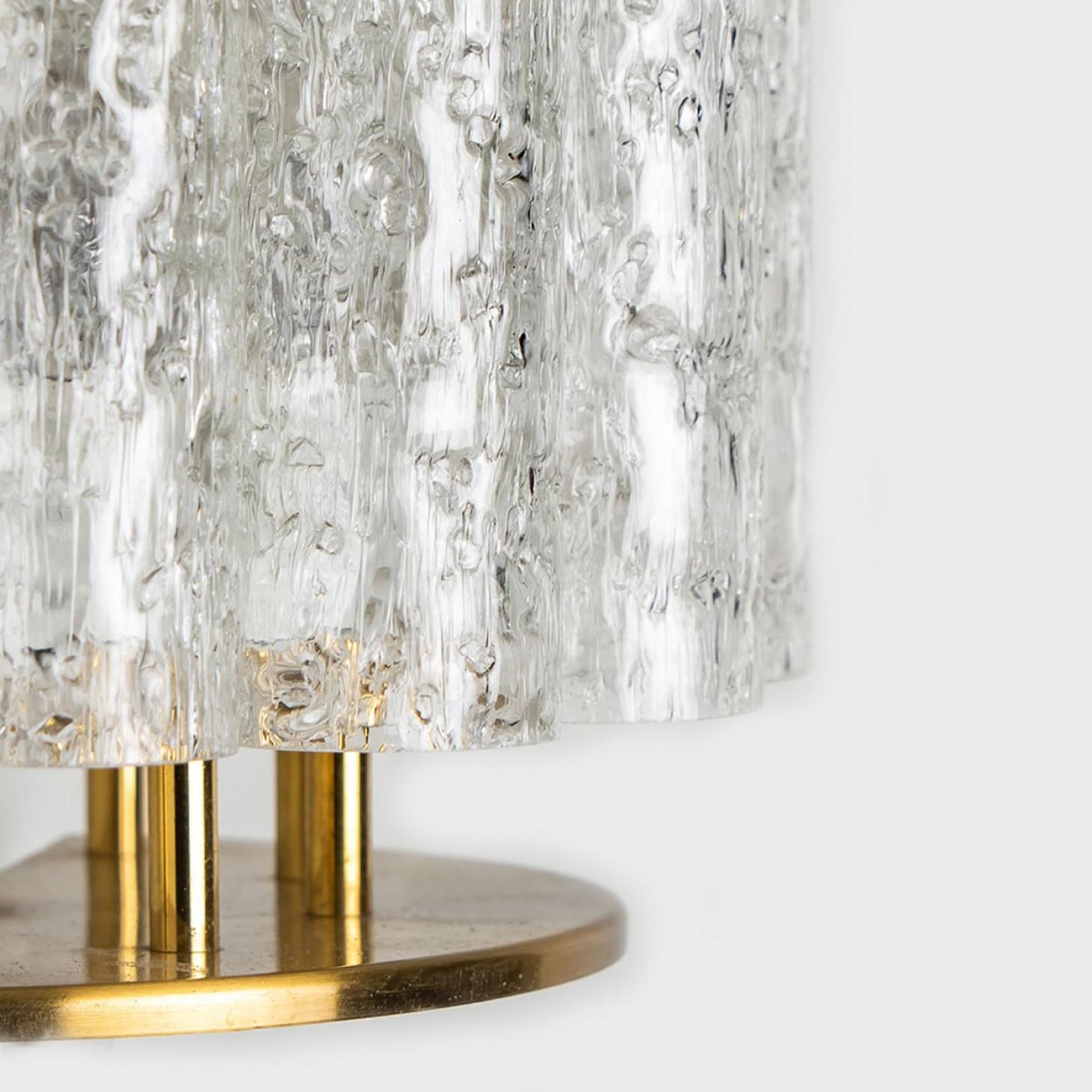 Doria Wall Brass and Glass Wall Lights, 1960s For Sale 6