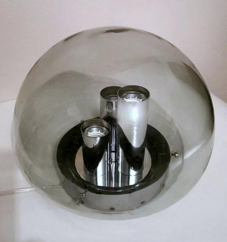 Doria-Werk Style German Table Lamp “Ball Lamp” Space Age Design For Sale 4