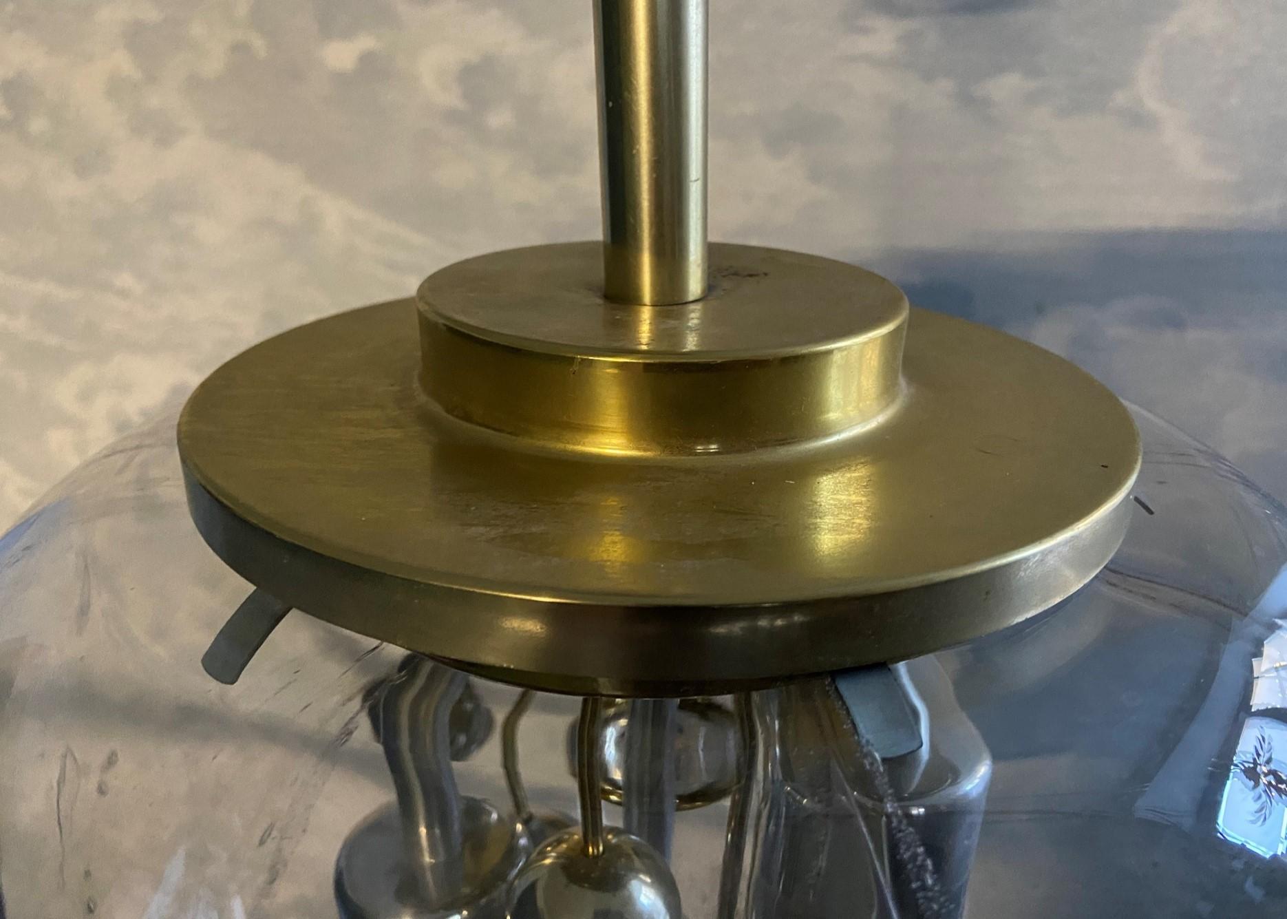 Doria XL Space Age Glass Globe Lamp For Sale 3