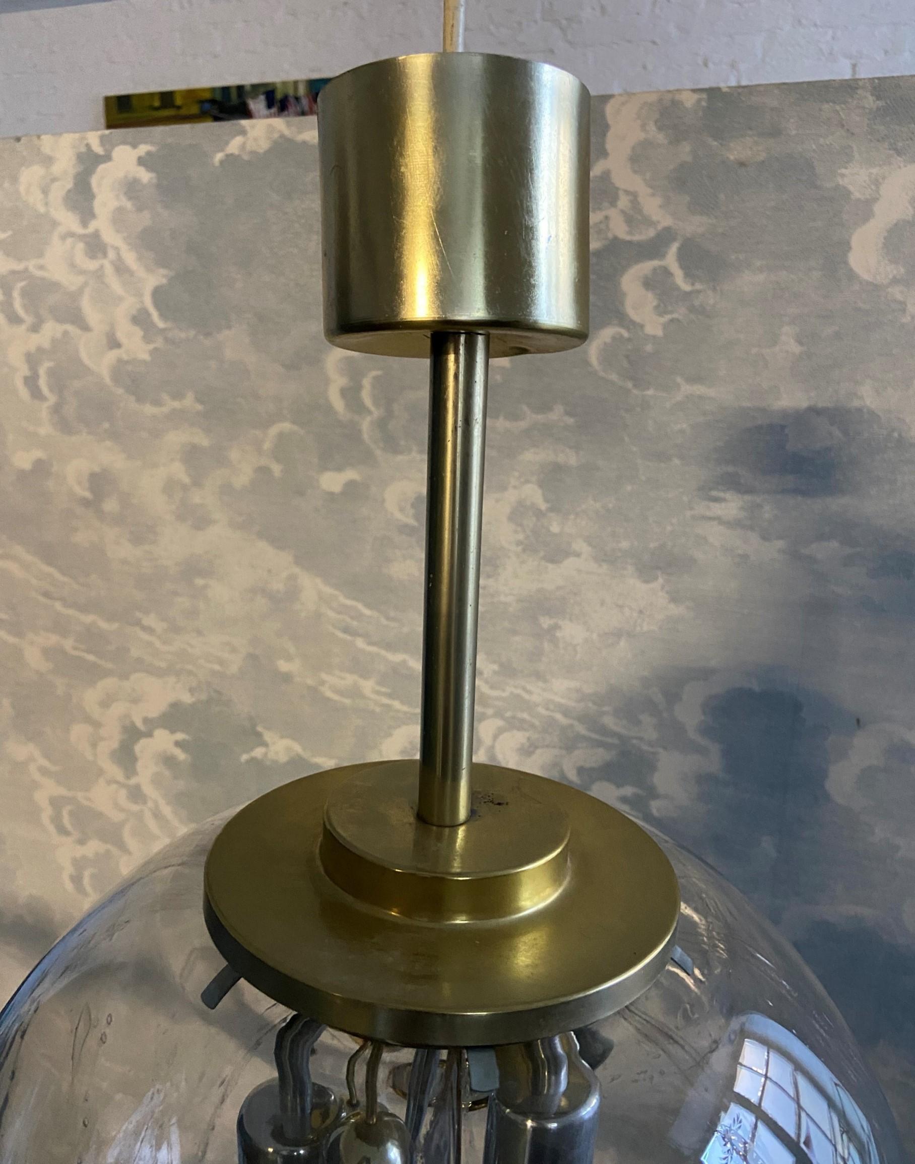 Doria XL Space Age Glass Globe Lamp For Sale 4